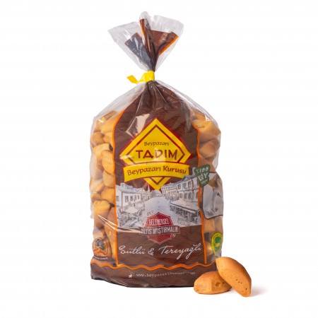 KÜÇÜK KESİM TEREYAĞLI BEYPAZARI KURUSU 1000g.
