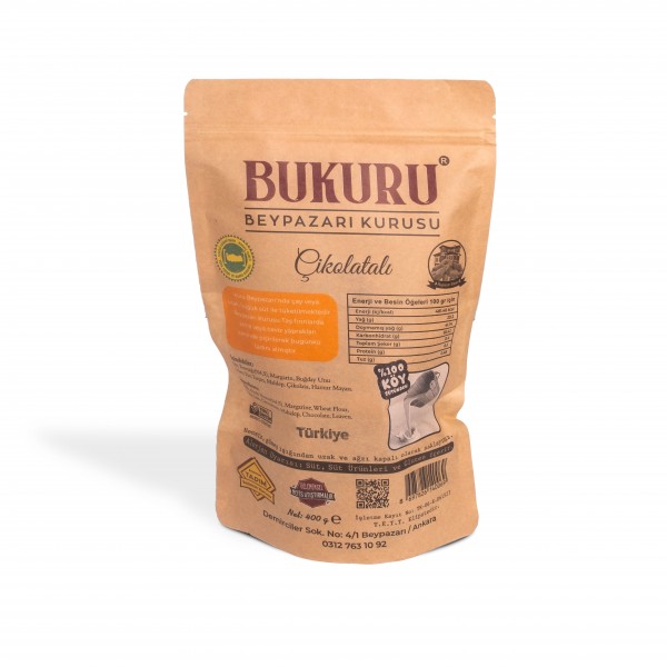 ÇİKOLATALI BEYPAZARI KURUSU (400 gr)